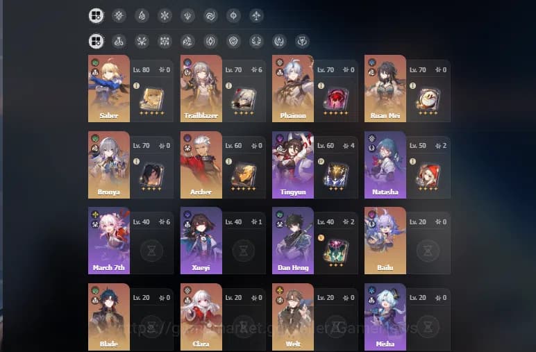 Genshin Impact Accounts ASIA|FreeHSR|AR59|PremTeam Skrik|10Limited+10(*5WP image 3