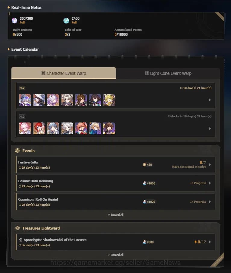 Genshin Impact Accounts ASIA|FreeHSR|AR59|PremTeam Skrik|10Limited+10(*5WP image 4