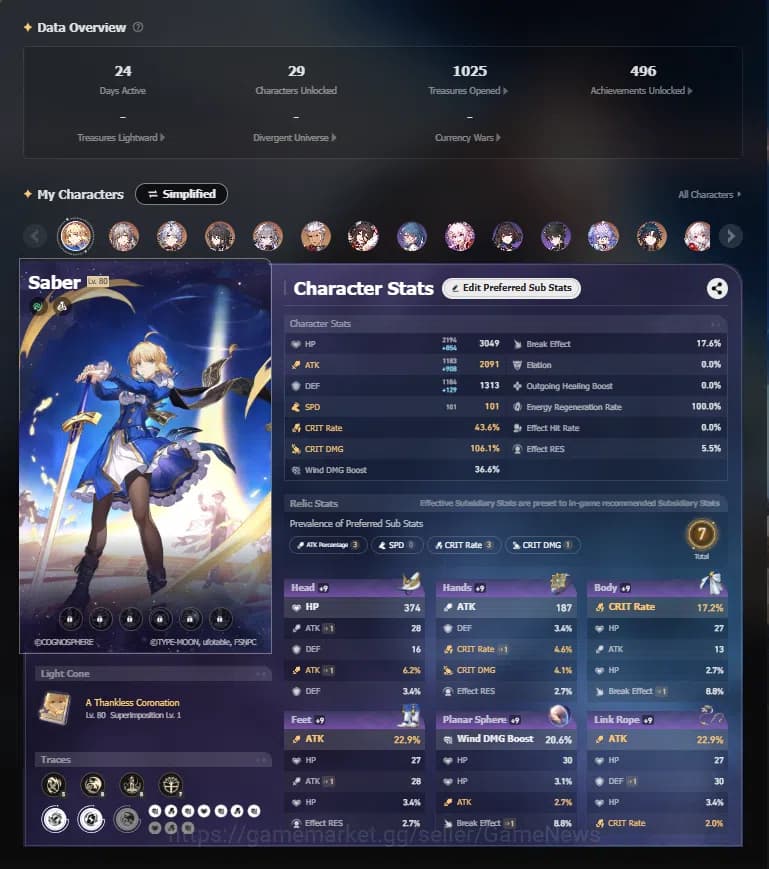 Genshin Impact Accounts ASIA|FreeHSR|AR59|PremTeam Skrik|10Limited+10(*5WP image 5