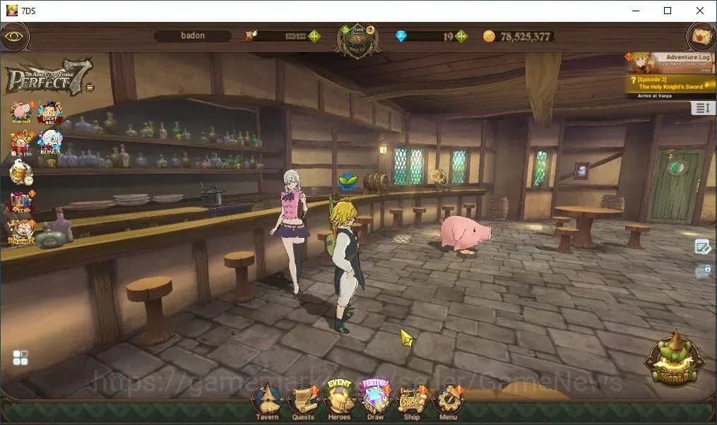 The Seven Deadly Sins: Grand Cross Accounts Asia|235K CC|19 Dm|1LR+4 UR|Elizabeth,Nemesis Meli image 1