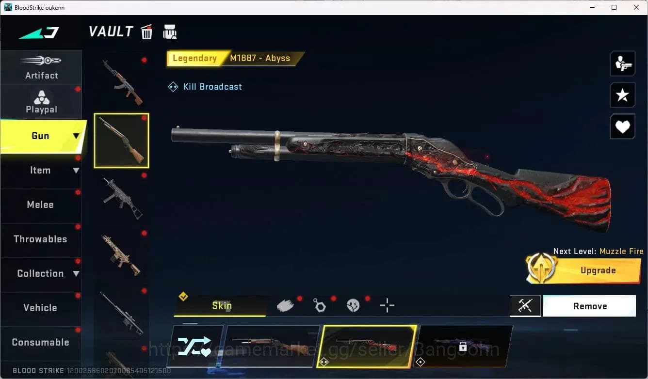Blood Strike Accounts ASIA | Collab Uzi-Zangetsu | Limited MP7-Verdant | image 19