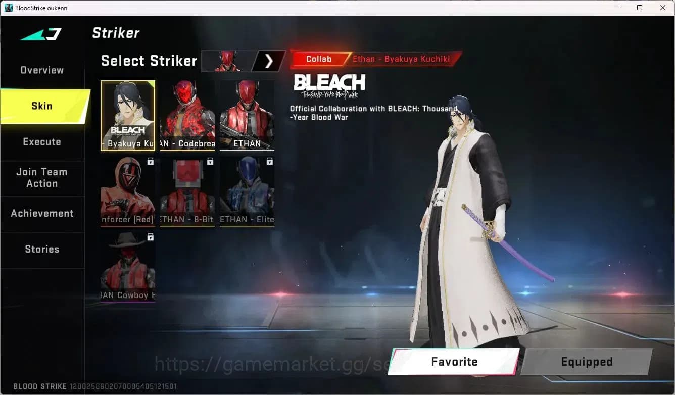 Blood Strike Accounts ASIA | Collab Uzi-Zangetsu | Limited MP7-Verdant | image 3