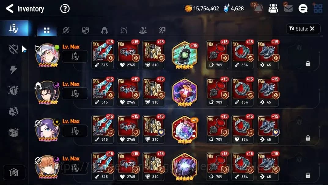 Epic Seven Accounts GLOBAL Unverif|NewEra|6 ML(Salome,EIlynav,HArsetti image 20
