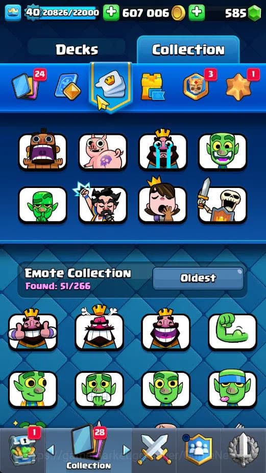 Clash Royale Accounts Lv 40|Trophy 7818|KTL 13|Limited Skin|Card 121|4 H image 15