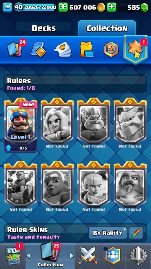 Clash Royale Accounts Lv 40|Trophy 7818|KTL 13|Limited Skin|Card 121|4 H image 18