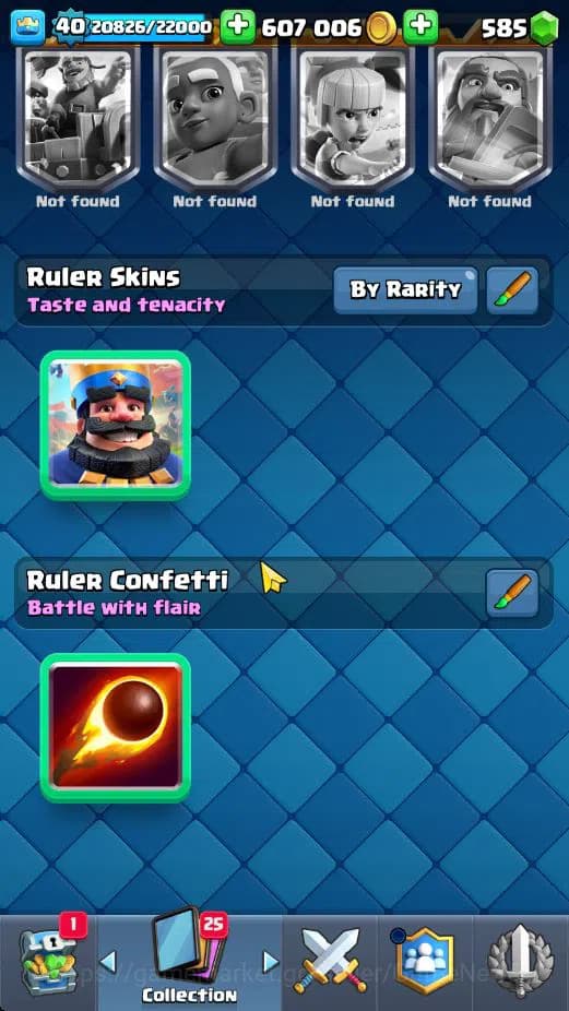 Clash Royale Accounts Lv 40|Trophy 7818|KTL 13|Limited Skin|Card 121|4 H image 19