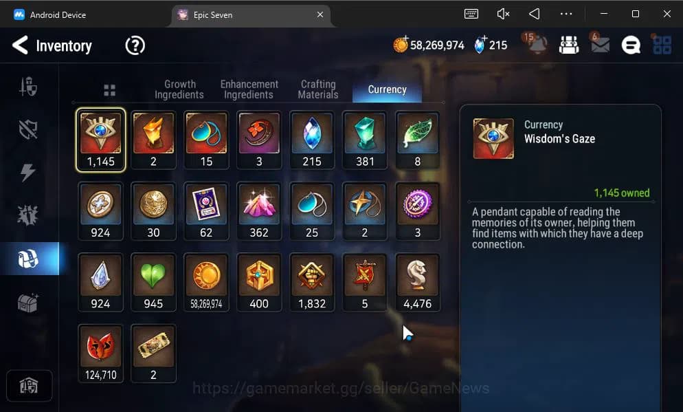 Epic Seven Accounts GLOBAL UNVERIF|9 ML(NM Luna,ConQ Lilias,SE Celine, image 7