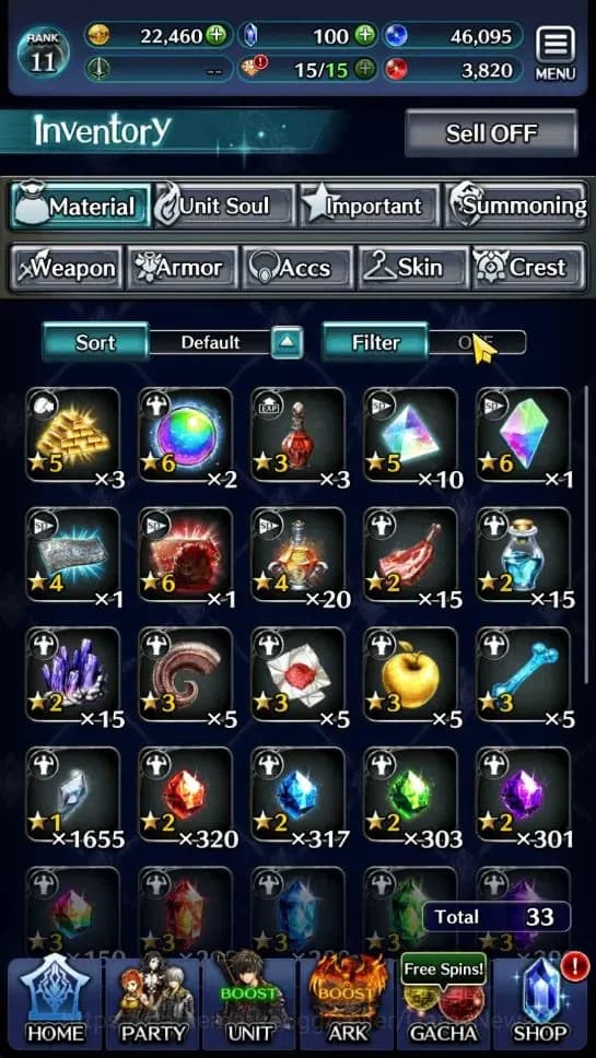Last Cloudia Accounts GLOBAL|Rank 11|Top Tier Unit [Demon Lord Judecca-S image 10