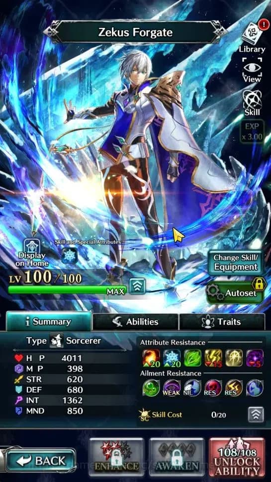 Last Cloudia Accounts GLOBAL|Rank 11|Top Tier Unit [Demon Lord Judecca-S image 4
