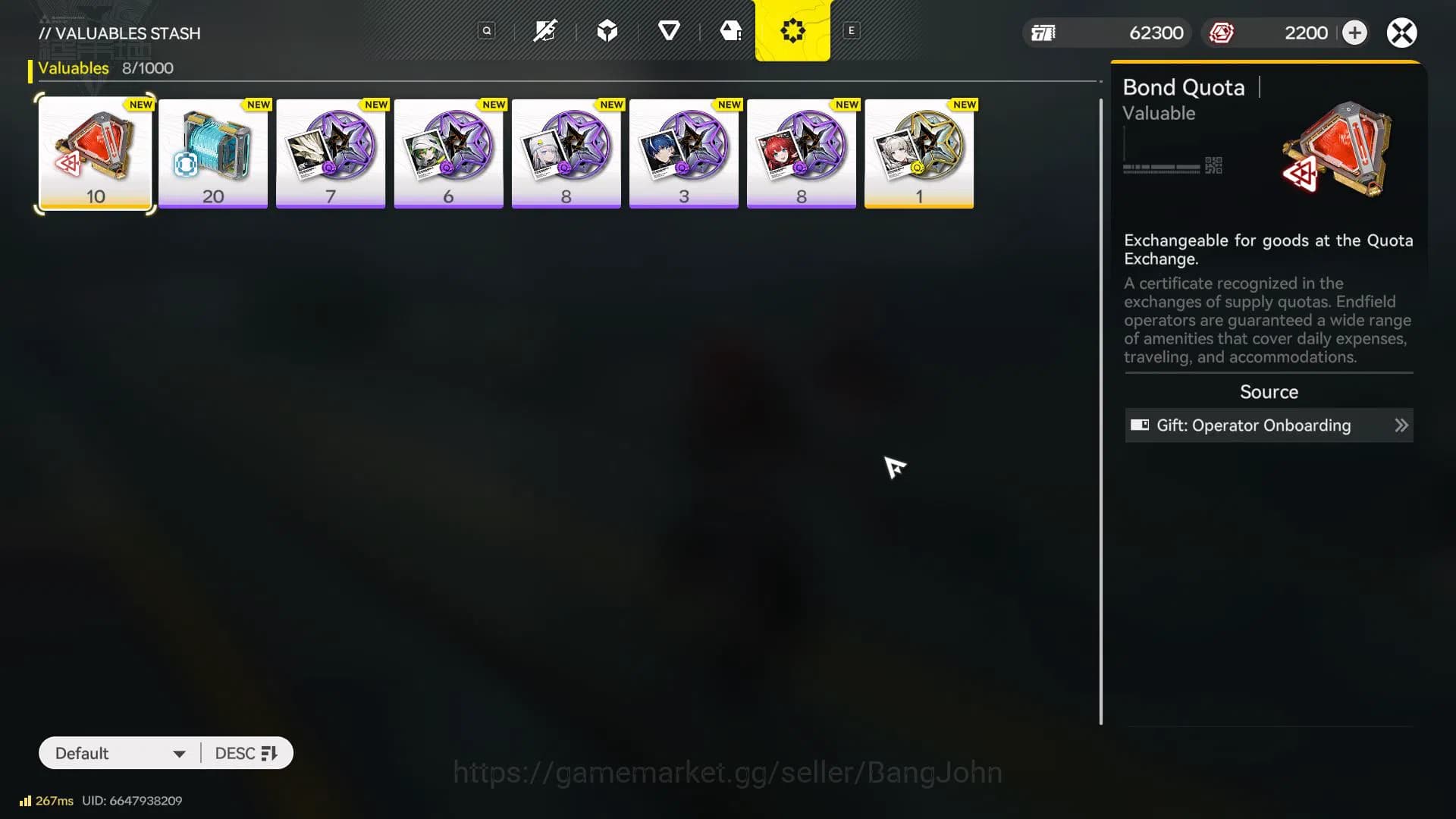 Arknights: Endfield Accounts Starter Fresh | NA/EU | New Horizons On | Day 1 Si image 4