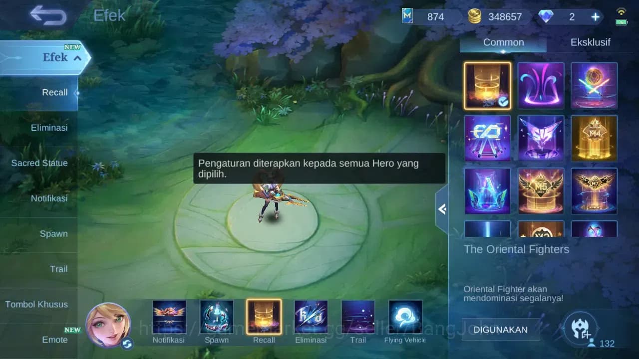 Mobile Legends: Bang Bang Accounts GLOBAL Hero 132 Skin 224 | Lunar Sun | Epic Roger image 12