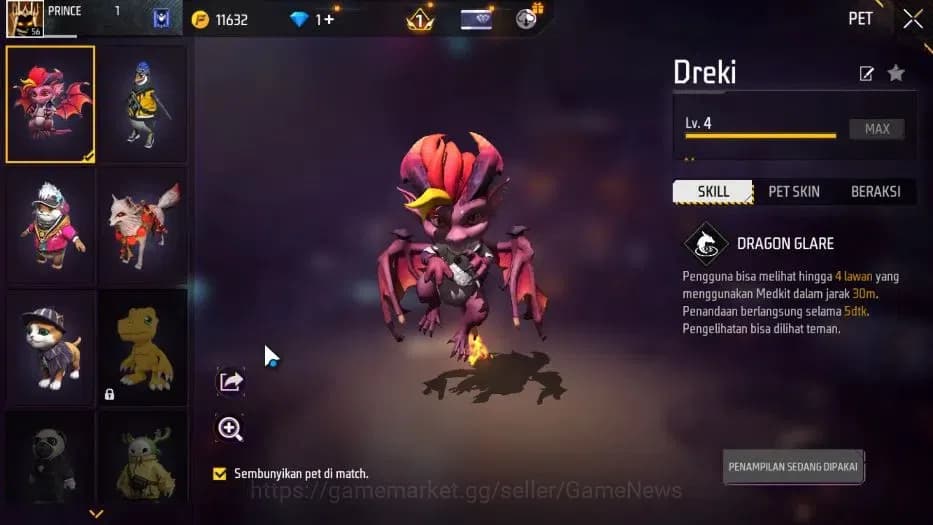 Free Fire Accounts Indonesia |M1887 Mamba GNAW|Tinju Dracen Lv 4|Kata image 12