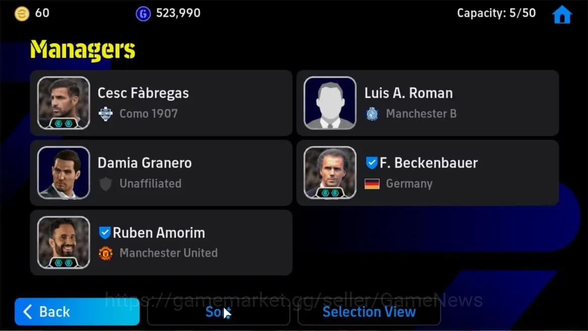 eFootball Accounts Android|Fabio Cannavaro,Marco van Basten,Ronaldinh image 4