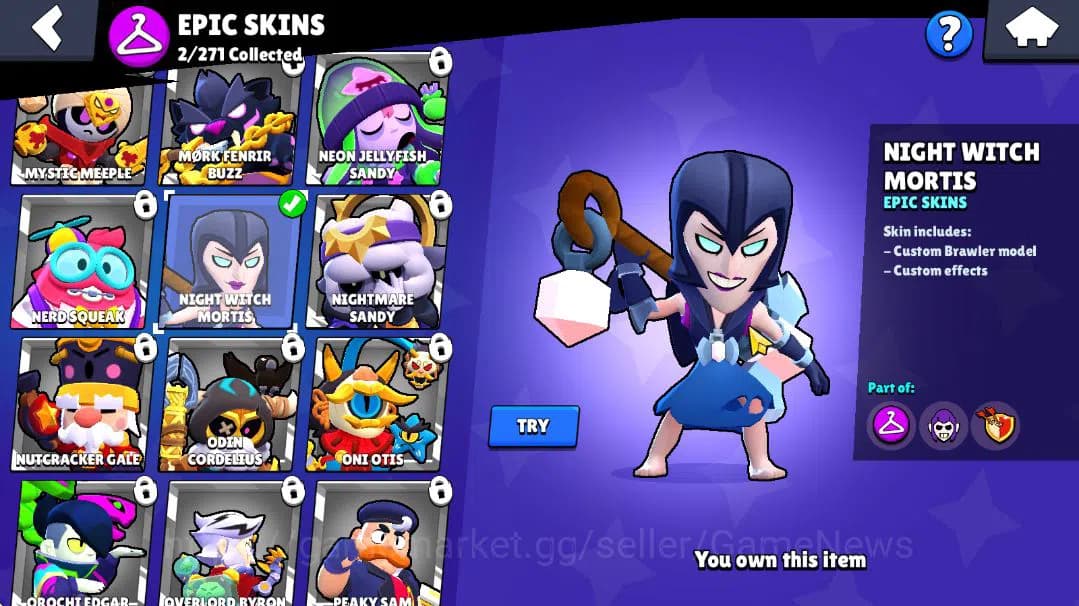 Brawl Stars Accounts 1734 Thropy|19 Brawlers 2 Max Level|Well Build Mor image 9