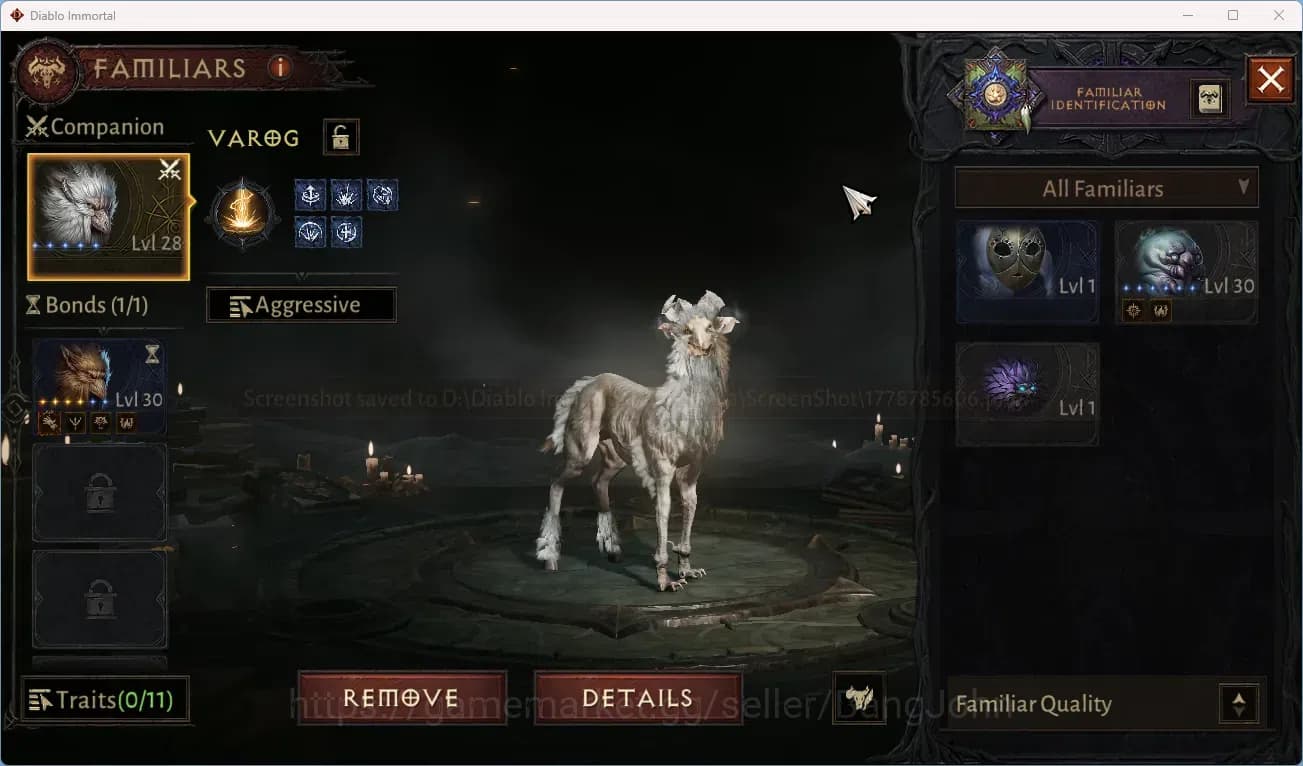 Diablo Immortal Accounts NA - High Heavens CS On | 60 (752) Crusader-Slinge image 5