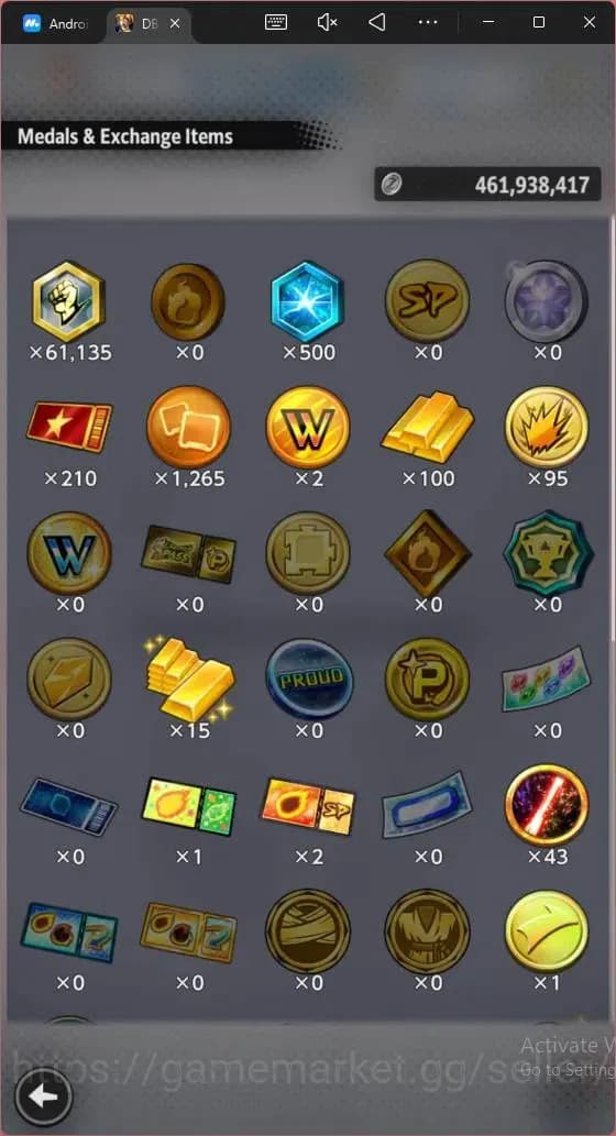 Dragon Ball Legends Accounts Android|Lvl 149|16.3M Total Power|642 CC|1 LR|1 UL image 2