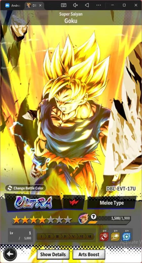 Dragon Ball Legends Accounts Android|Lvl 149|16.3M Total Power|642 CC|1 LR|1 UL image 7