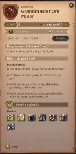 Albion Online Accounts ASIA|144M Total Fame|T8 Hide&3 T7 Gathering|Lv102 image 12