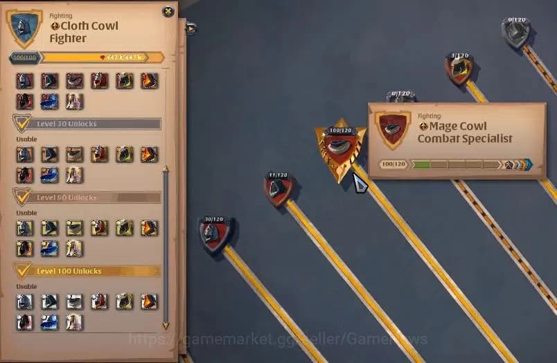 Albion Online Accounts ASIA|144M Total Fame|T8 Hide&3 T7 Gathering|Lv102 image 17