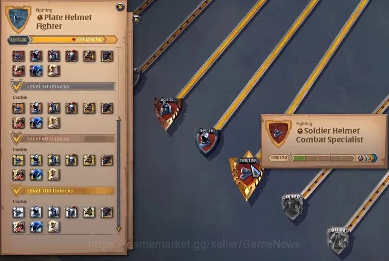 Albion Online Accounts ASIA|144M Total Fame|T8 Hide&3 T7 Gathering|Lv102 image 19