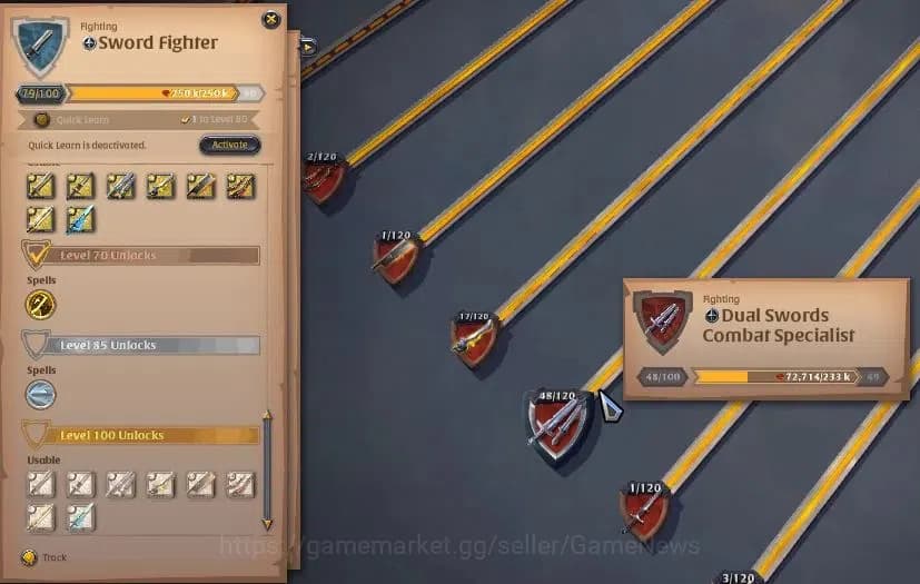 Albion Online Accounts ASIA|144M Total Fame|T8 Hide&3 T7 Gathering|Lv102 image 6