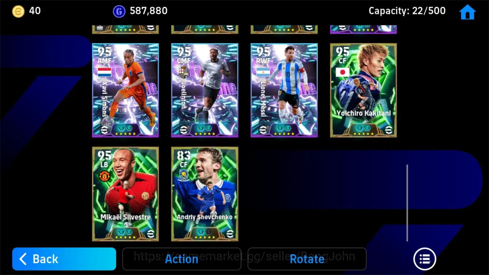 eFootball Accounts ANDROID|PW 3196|Cruyff epic,Costa epic,Kane epic,D image 1