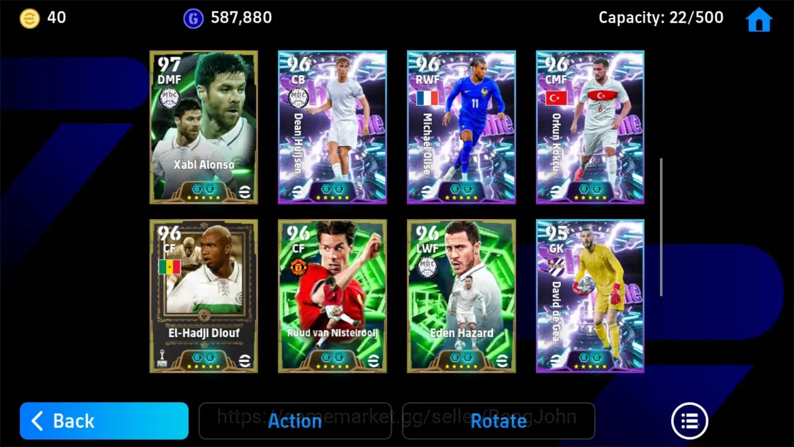 eFootball Accounts ANDROID|PW 3196|Cruyff epic,Costa epic,Kane epic,D image 2
