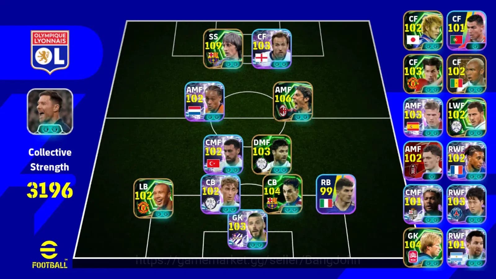 eFootball Accounts ANDROID|PW 3196|Cruyff epic,Costa epic,Kane epic,D image 6