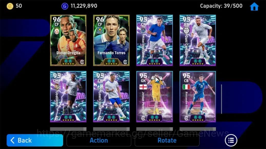 eFootball Accounts Android||Raúl (BigTime), Diego Forlán, Albert Ferr image 12