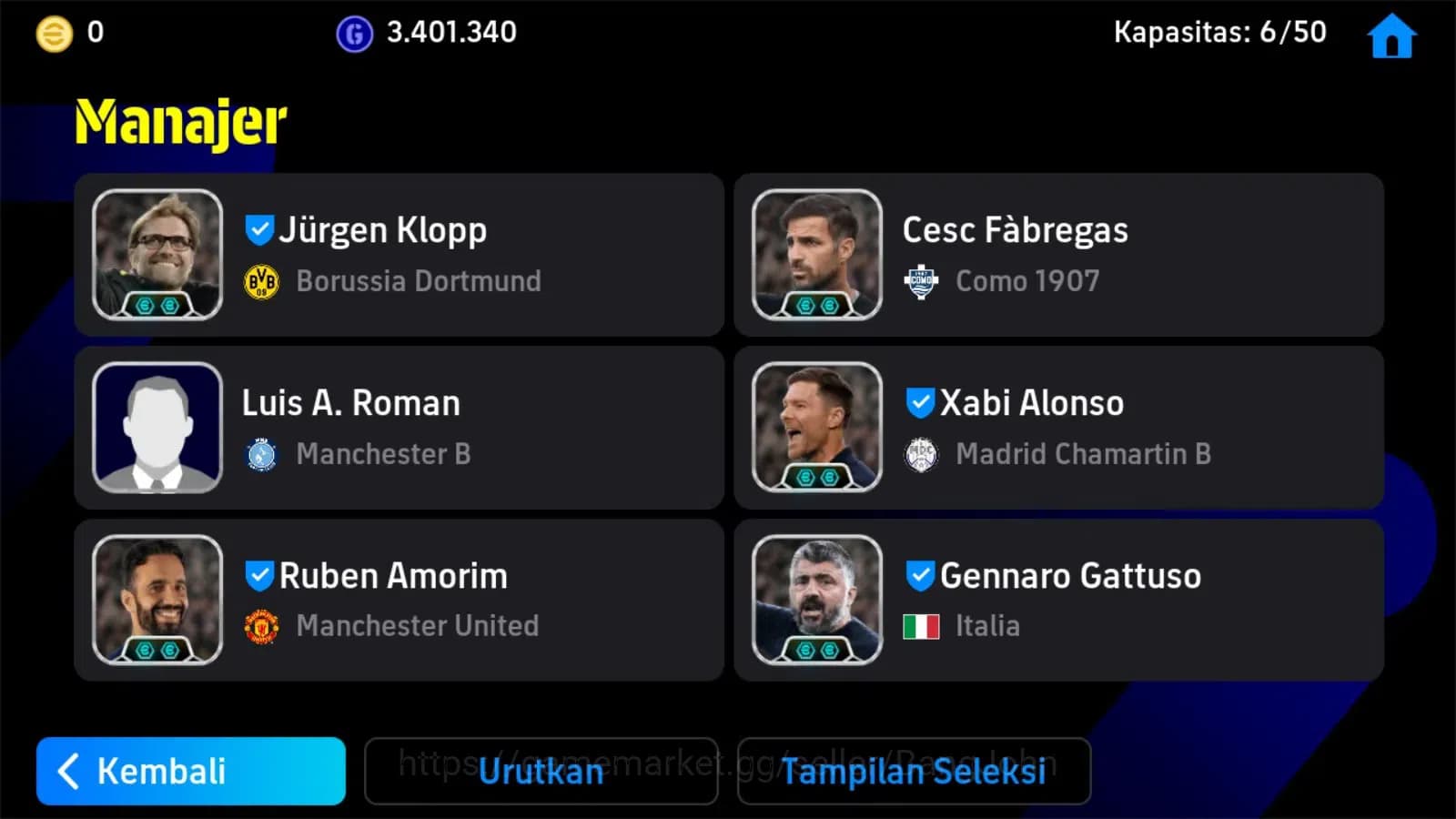 eFootball Accounts ANDROID|PW 3201|gullit epic,stojkovi epic,berbatov image 6