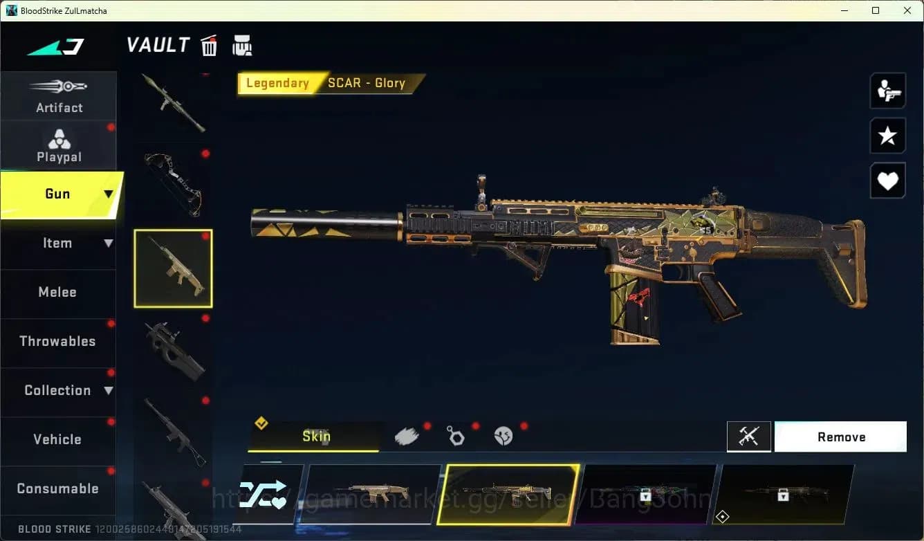 Blood Strike Accounts ASIA | 2 AOT: FAL,KAG-6 | 1 ULTRA: INP-9 | 8 LEGEN image 10