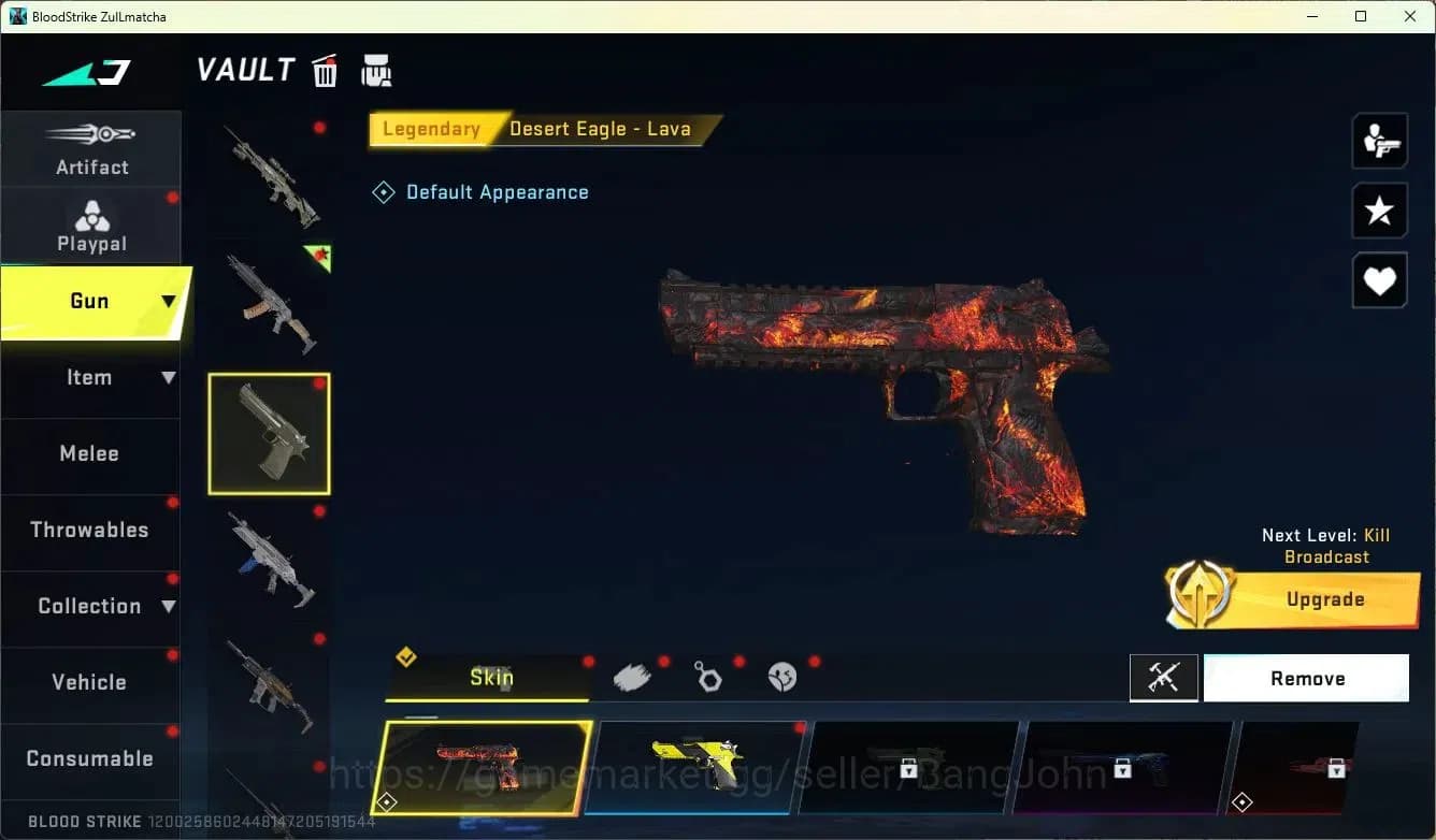 Blood Strike Accounts ASIA | 2 AOT: FAL,KAG-6 | 1 ULTRA: INP-9 | 8 LEGEN image 12