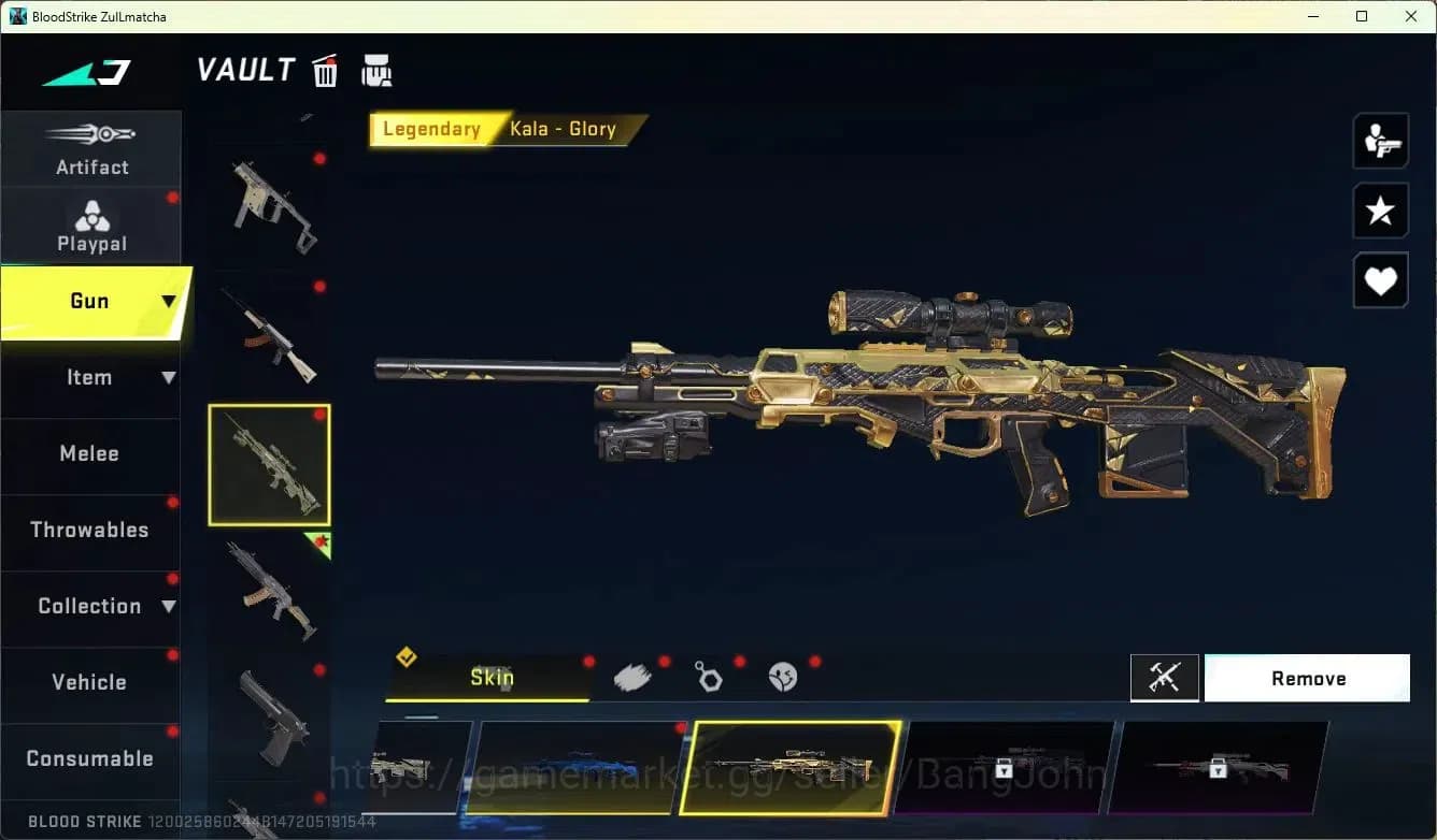 Blood Strike Accounts ASIA | 2 AOT: FAL,KAG-6 | 1 ULTRA: INP-9 | 8 LEGEN image 14