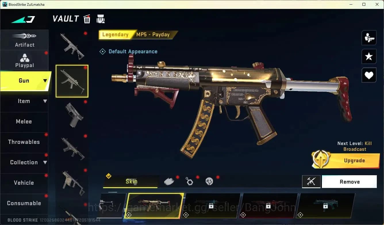 Blood Strike Accounts ASIA | 2 AOT: FAL,KAG-6 | 1 ULTRA: INP-9 | 8 LEGEN image 15