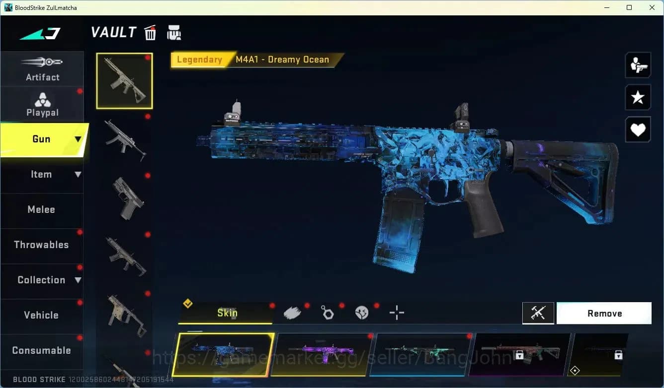Blood Strike Accounts ASIA | 2 AOT: FAL,KAG-6 | 1 ULTRA: INP-9 | 8 LEGEN image 16