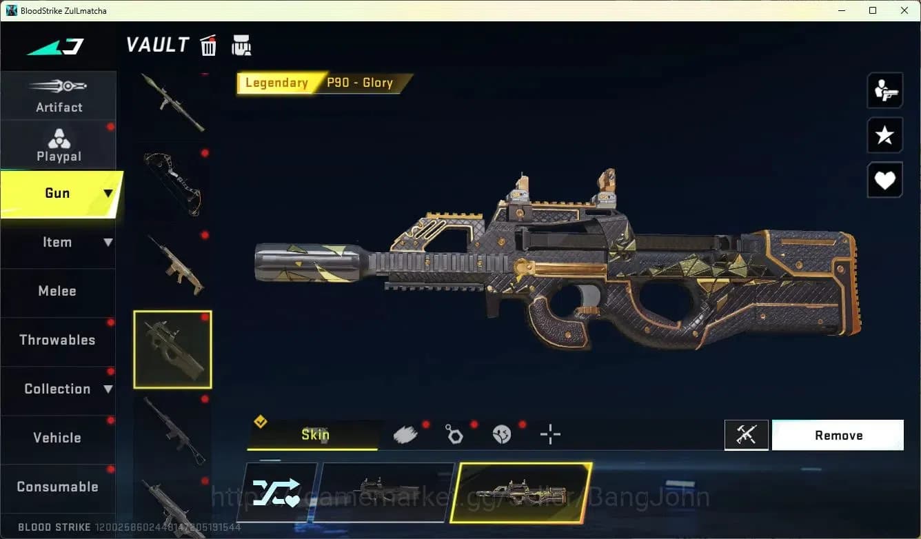 Blood Strike Accounts ASIA | 2 AOT: FAL,KAG-6 | 1 ULTRA: INP-9 | 8 LEGEN image 9