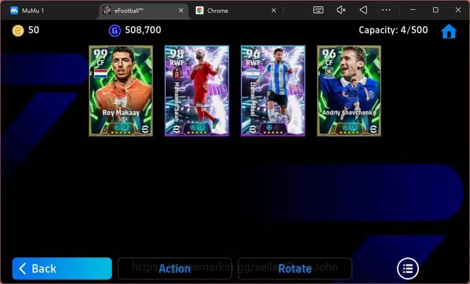 eFootball Accounts Android|PW 3043|Epic Makaay,Shevchenko|Salah SHW|M image 3