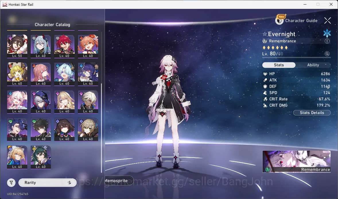 Honkai Star Rail Accounts ASIA|TL 63|8limit|LC sign(Phainon,Evernight),Hyaci image 11