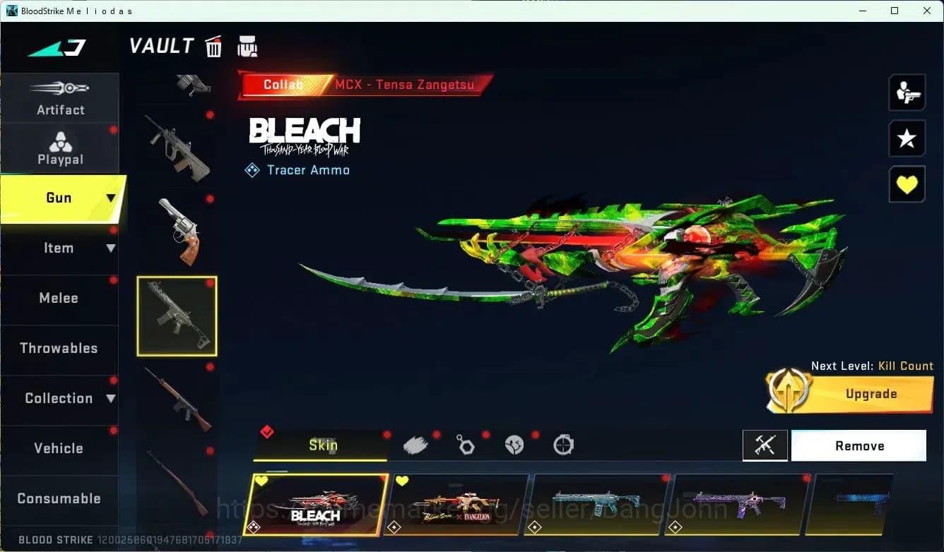 Blood Strike Accounts ASIA| L50 Master IV Mythic | Eternal KRAKEN (Melee image 20