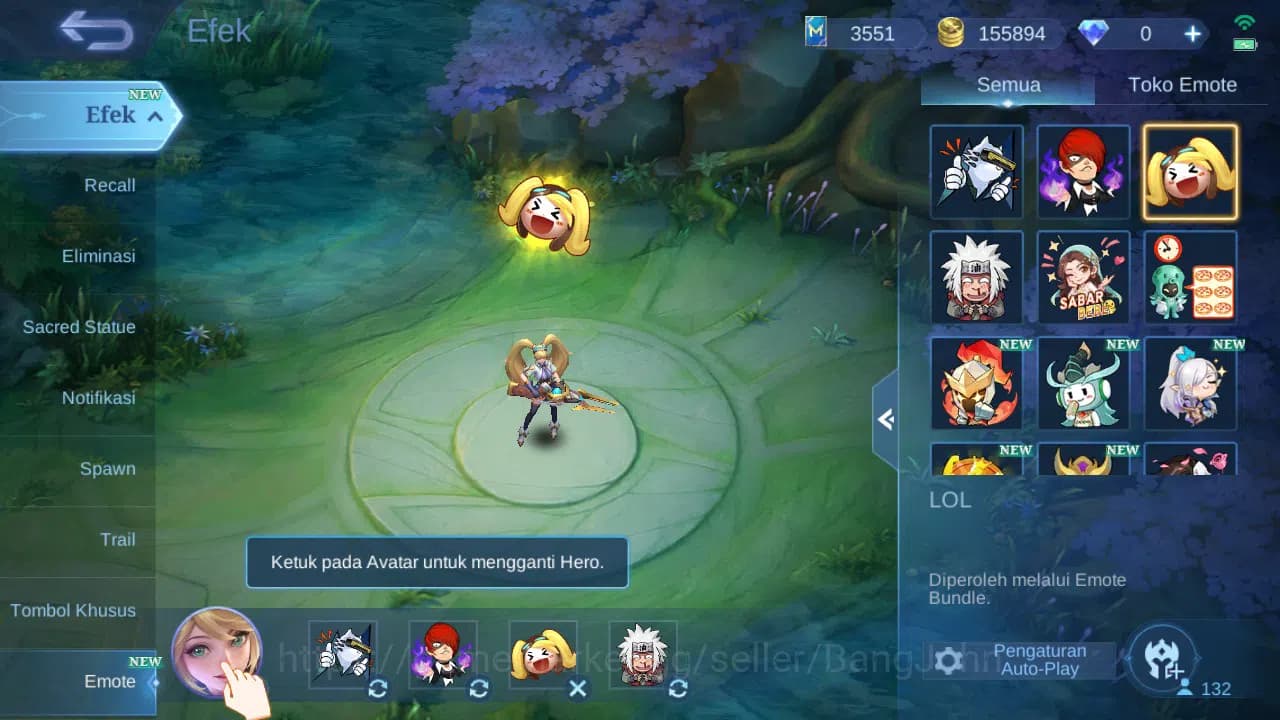 Mobile Legends: Bang Bang Accounts GLOBAL Hero 132 Skin 231 | Prime Granger | Luckybo image 16