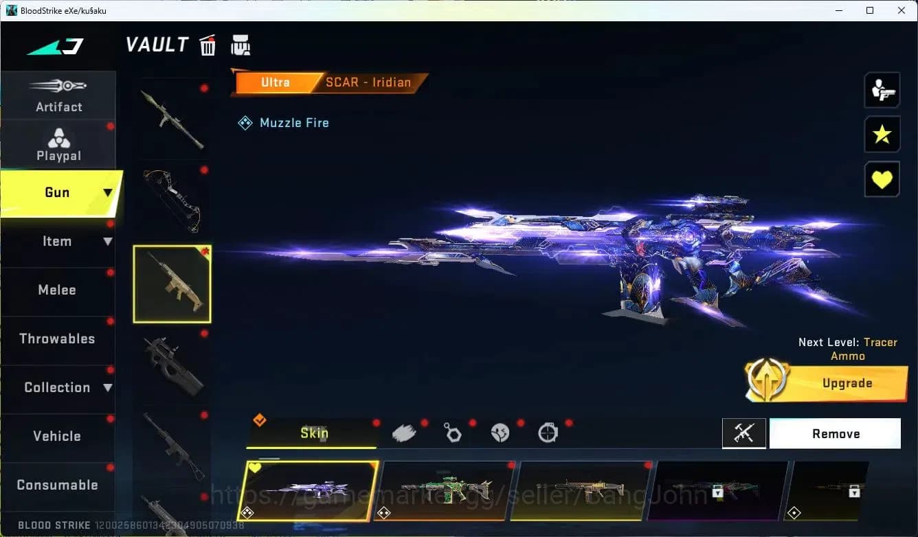 Blood Strike Accounts ASIA |ETHERNAL=KAG-5(LVL2)|COLLAB=AK47,KAR98K,|LIM image 15