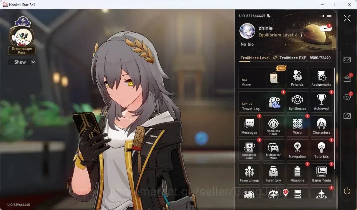 Honkai Star Rail Accounts ASIA | TL67, Sparkle, Firefly, Ruan Mei, Hyacine, image 1