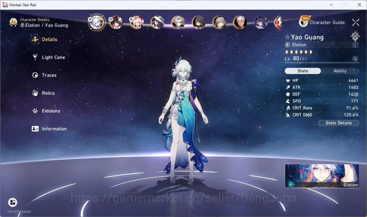 Honkai Star Rail Accounts ASIA | TL67, Sparkle, Firefly, Ruan Mei, Hyacine, image 10