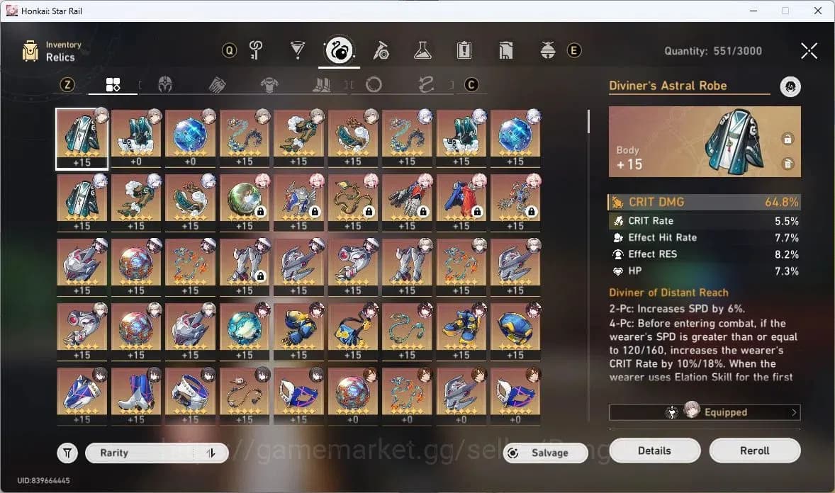 Honkai Star Rail Accounts ASIA | TL67, Sparkle, Firefly, Ruan Mei, Hyacine, image 17