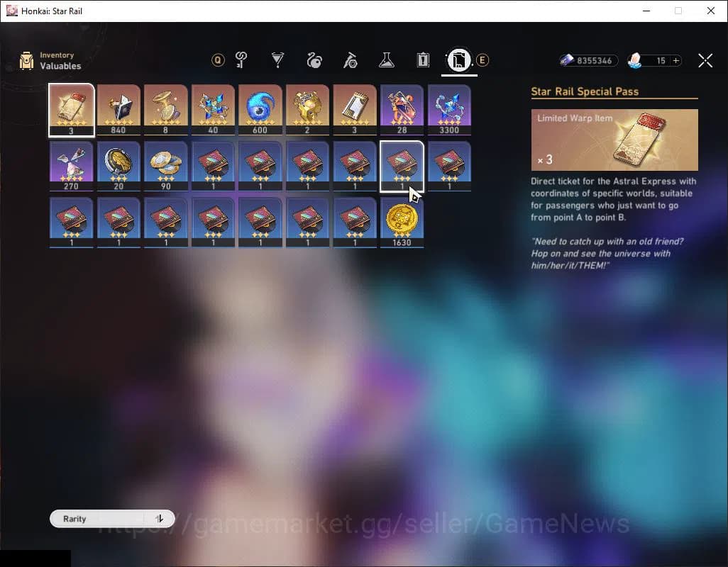 Honkai Star Rail Accounts Asia|TL 37|2 Golden Comp|3 Limited| WS 999+Sign, S image 4