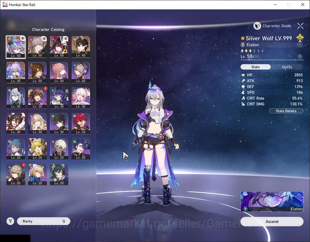 Honkai Star Rail Accounts Asia|TL 37|2 Golden Comp|3 Limited| WS 999+Sign, S image 9