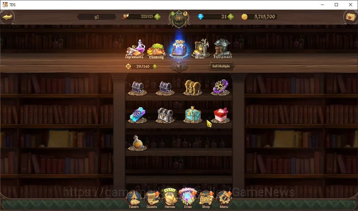 The Seven Deadly Sins: Grand Cross Accounts Global |1M CC| Chapter 1+1 Seventh Spring Box | 3 image 4