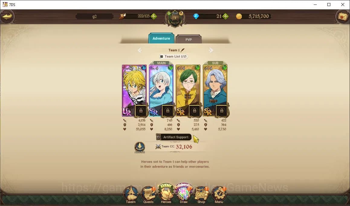 The Seven Deadly Sins: Grand Cross Accounts Global |1M CC| Chapter 1+1 Seventh Spring Box | 3 image 9