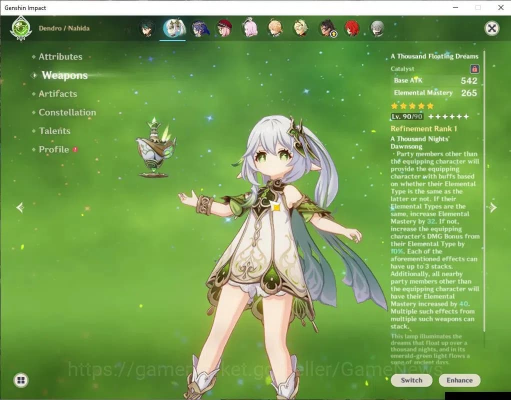 Genshin Impact Accounts ASIA|AR 57|6 Limit+11(*5WeP)|(ColumbinaC1,Ineffa,Y image 12