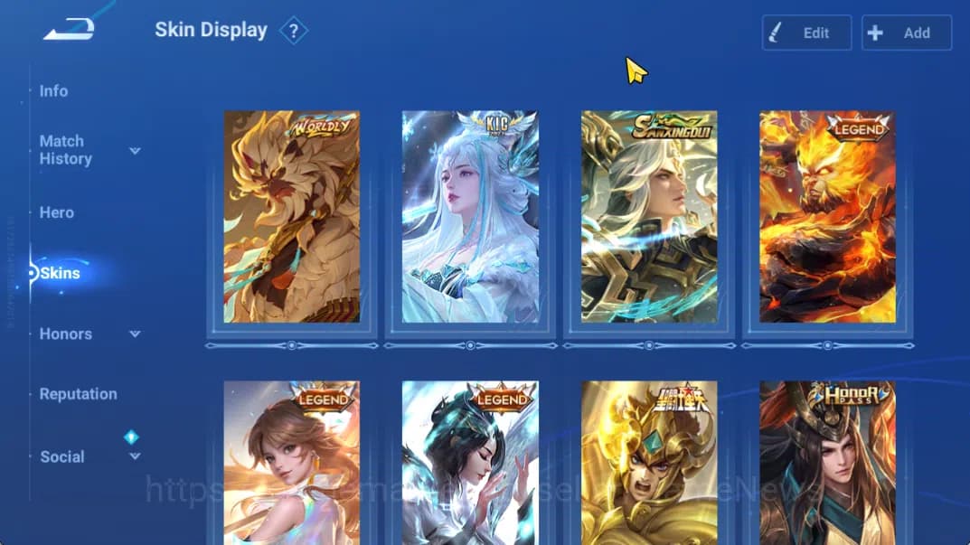 Honor of Kings Accounts Hero112 Skin278|Feyd(Bleach),Zhang Fei(Precious),W image 23